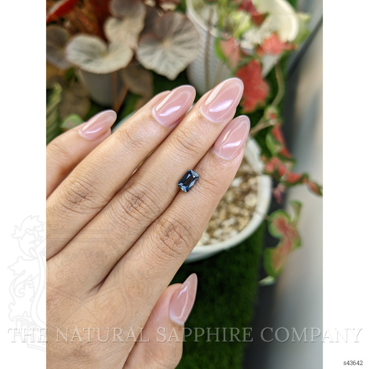 1.51 Ct. Greenish Blue Sapphire from Madagascar