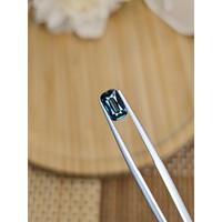 1.51 Ct. Greenish Blue Sapphire from Madagascar Life Style