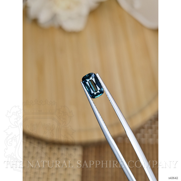 1.51 Ct. Greenish Blue Sapphire from Madagascar
