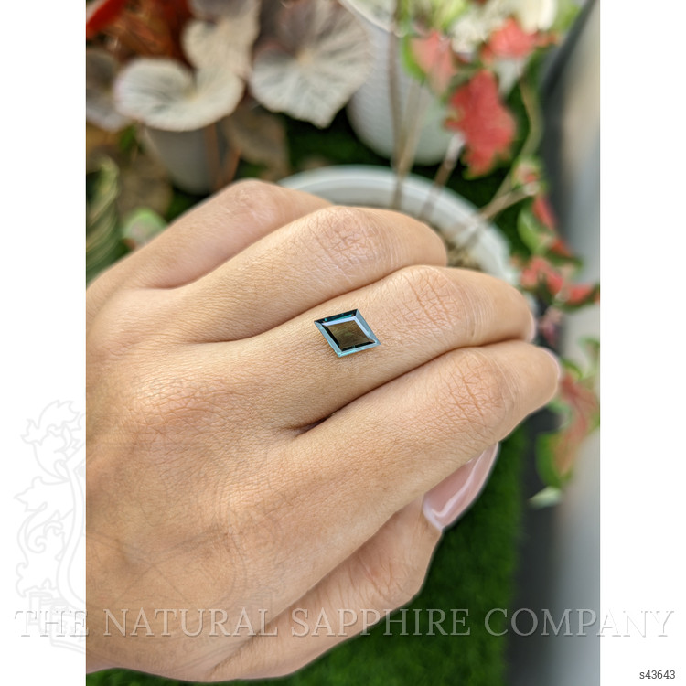 1.51 Ct. Bluish Green Sapphire from Madagascar