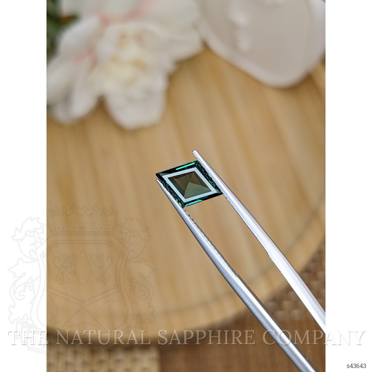 1.51 Ct. Bluish Green Sapphire from Madagascar