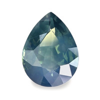 1.32 Ct. Greenish Blue Sapphire from Madagascar Video