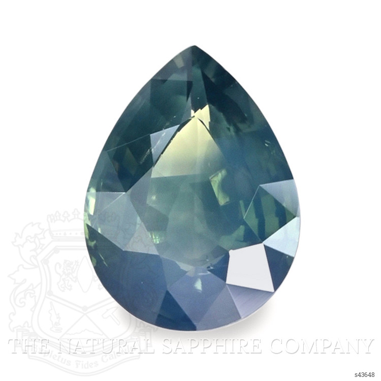 1.32 Ct. Greenish Blue Sapphire from Madagascar