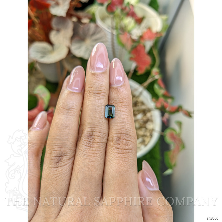 1.48 Ct. Bluish Green Sapphire from Madagascar