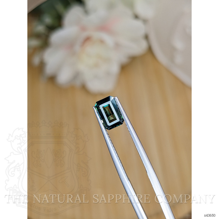 1.48 Ct. Bluish Green Sapphire from Madagascar