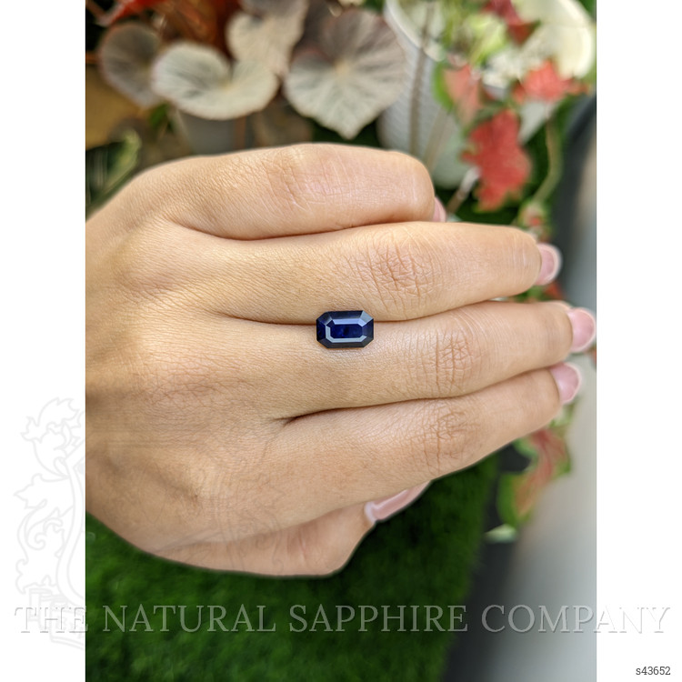 3.18 Ct. Blue Sapphire from Ceylon (Sri Lanka)