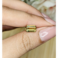 1.87 Ct. Greenish Yellow Sapphire from Ceylon (Sri Lanka) Life Style