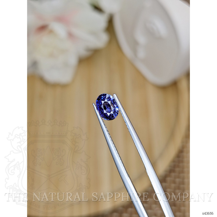 1.09 Ct. Blue Sapphire from Ceylon (Sri Lanka)