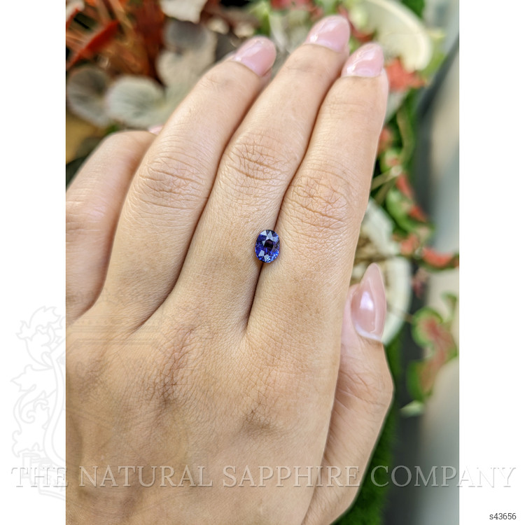 1.09 Ct. Blue Sapphire from Ceylon (Sri Lanka)