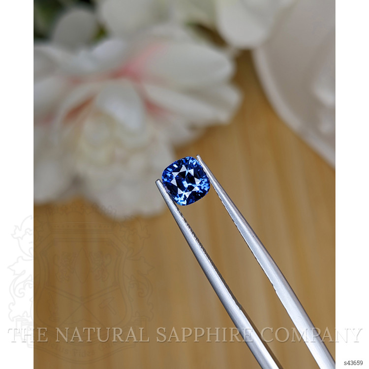 1.22 Ct. Blue Sapphire from Ceylon (Sri Lanka)