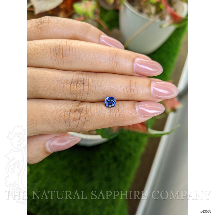 1.22 Ct. Blue Sapphire from Ceylon (Sri Lanka)