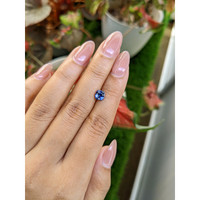 1.22 Ct. Blue Sapphire from Ceylon (Sri Lanka) Life Style