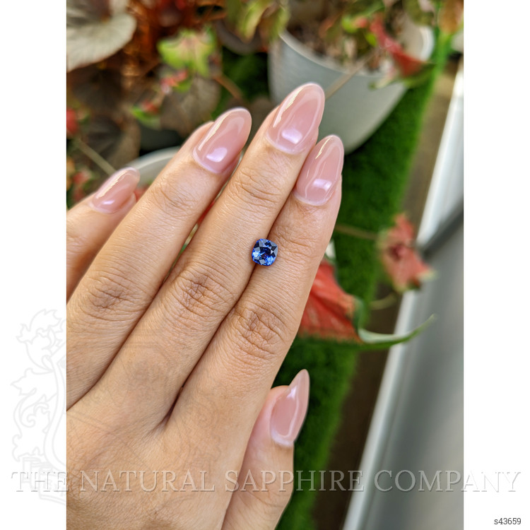 1.22 Ct. Blue Sapphire from Ceylon (Sri Lanka)