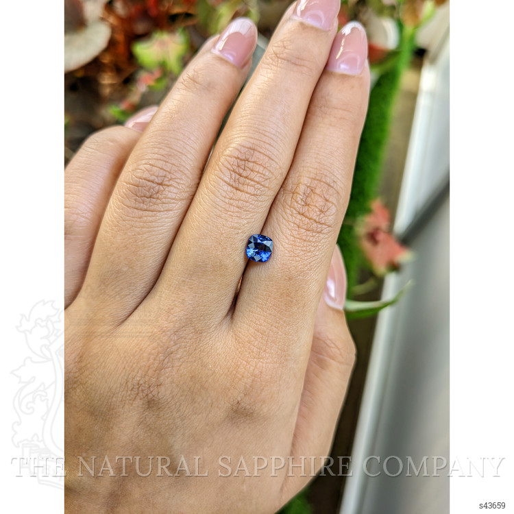 1.22 Ct. Blue Sapphire from Ceylon (Sri Lanka)