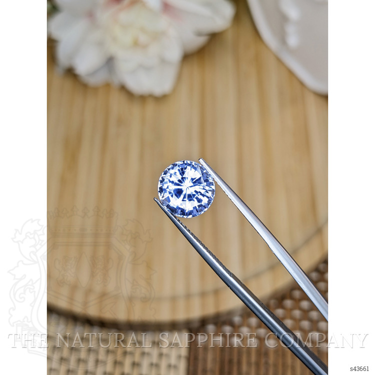 5.69 Ct. Blue Sapphire from Ceylon (Sri Lanka)