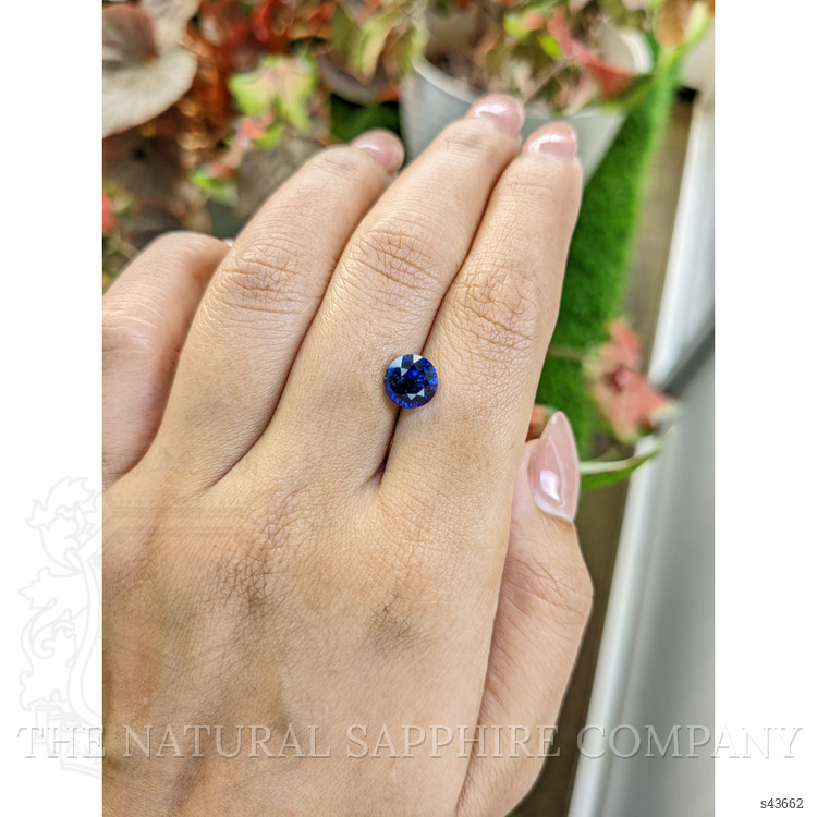 2.66 Ct. Blue Sapphire from Ceylon (Sri Lanka)