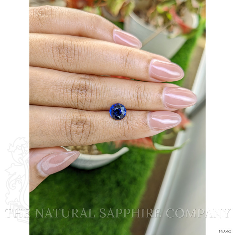 2.66 Ct. Blue Sapphire from Ceylon (Sri Lanka)