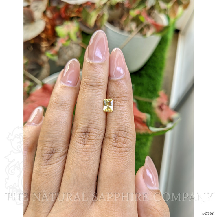 1.02 Ct. Yellow Sapphire from Ceylon (Sri Lanka)