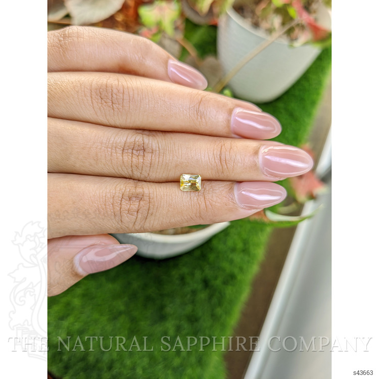 1.02 Ct. Yellow Sapphire from Ceylon (Sri Lanka)