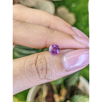 1.11 Ct. Purplish Pink Sapphire from Ceylon (Sri Lanka) Life Style