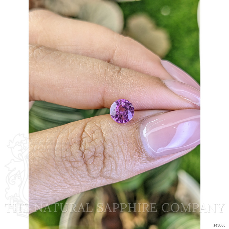 1.11 Ct. Purplish Pink Sapphire from Ceylon (Sri Lanka)