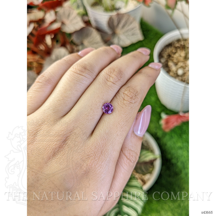 1.11 Ct. Purplish Pink Sapphire from Ceylon (Sri Lanka)