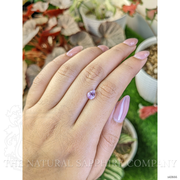 1.13 Ct. Pinkish Purple Sapphire from Ceylon (Sri Lanka)