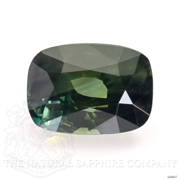 1.77 Ct. Bluish Green Sapphire from Ceylon (Sri Lanka)