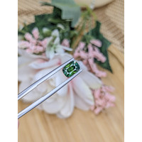 1.77 Ct. Bluish Green Sapphire from Ceylon (Sri Lanka) Life Style