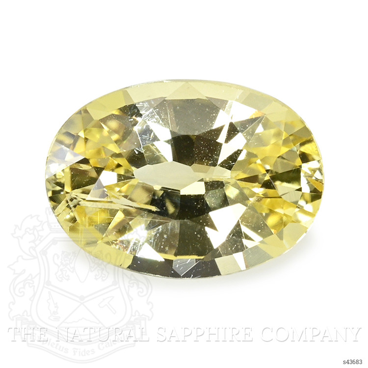 0.74 Ct. Yellow Sapphire from Ceylon (Sri Lanka)