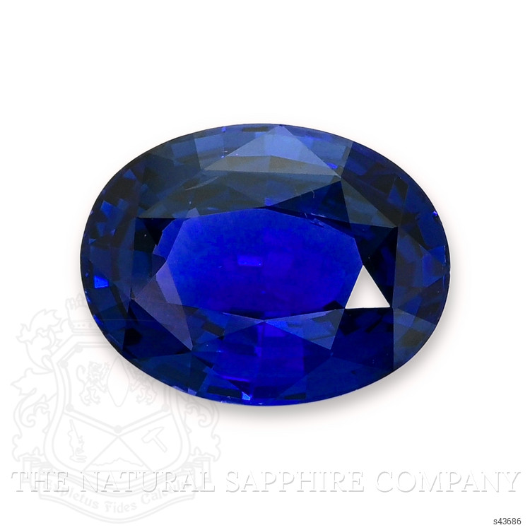 4.51 Ct. Blue Sapphire from Ceylon (Sri Lanka)