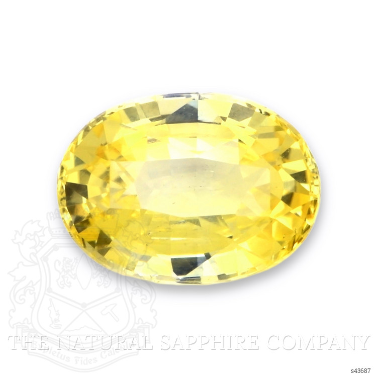 3.15 Ct. Yellow Sapphire from Ceylon (Sri Lanka)