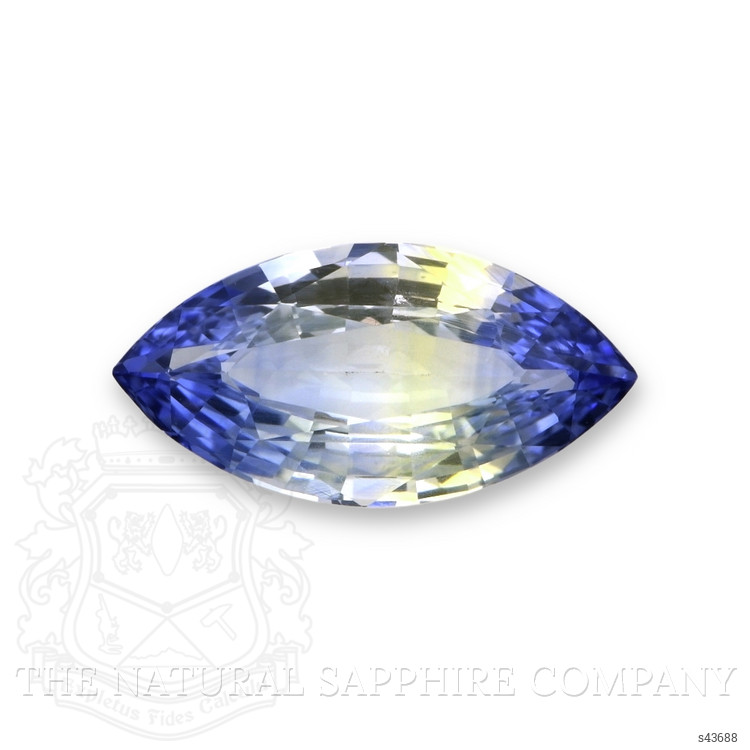 3.00 Ct. Bi Color / Parti Sapphire from Ceylon (Sri Lanka)