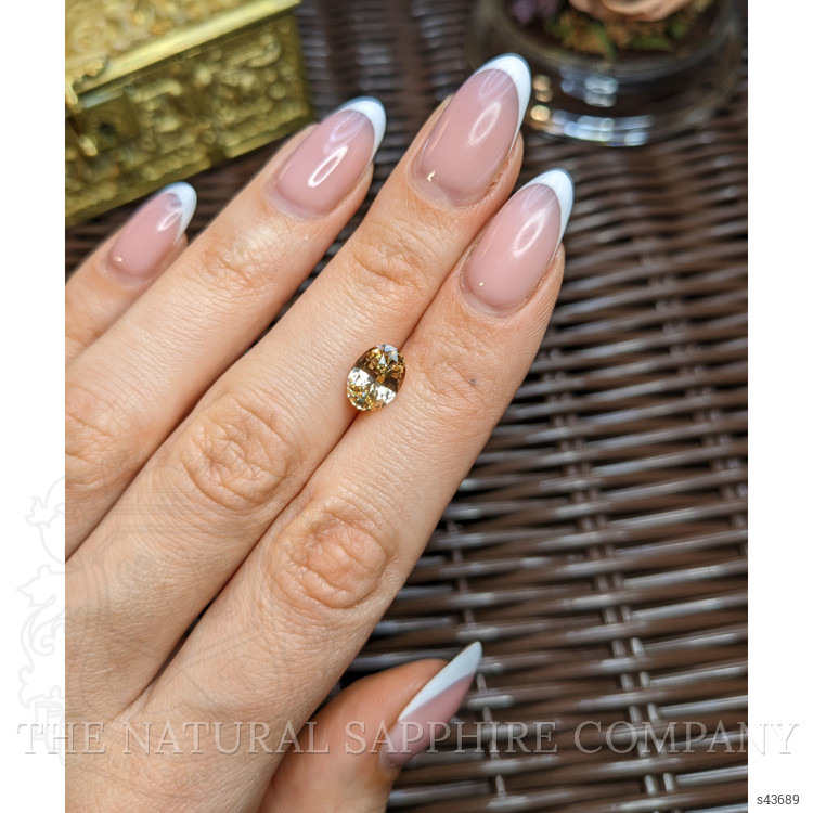 2.03 Ct. Yellow Sapphire from Ceylon (Sri Lanka)