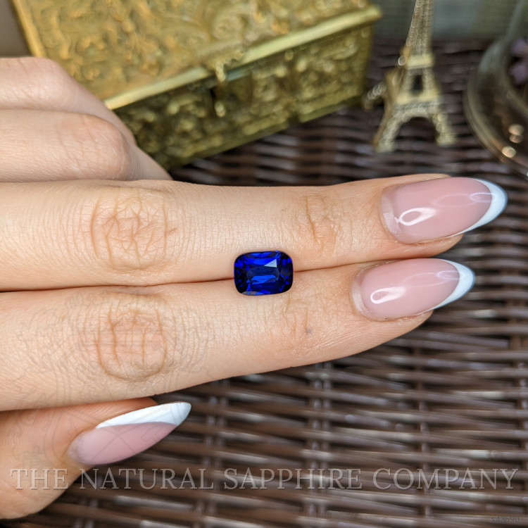 4.17 Ct. Blue Sapphire from Ceylon (Sri Lanka)