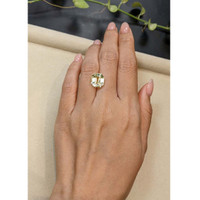 8.25 Ct. Yellow Sapphire from Ceylon (Sri Lanka) Life Style