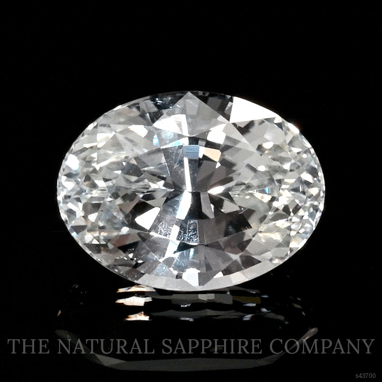 2.03 Ct. White Sapphire from Ceylon (Sri Lanka)