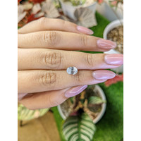 2.03 Ct. White Sapphire from Ceylon (Sri Lanka) Life Style
