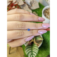 0.48 Ct. Blue Sapphire from Ceylon (Sri Lanka) Life Style