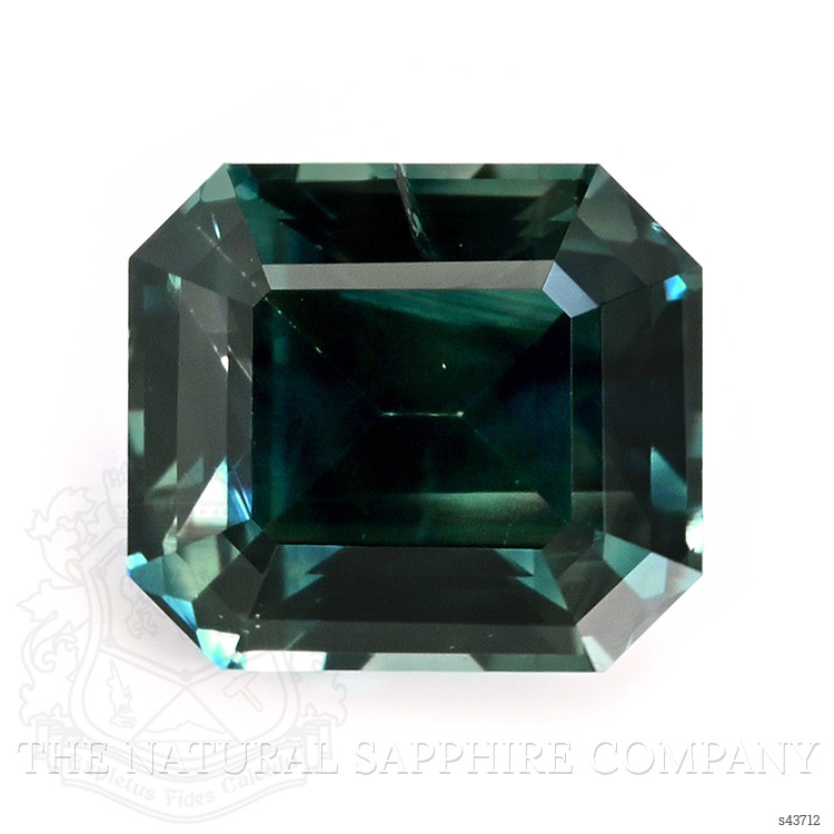 1.71 Ct. Bluish Green Sapphire from Ceylon (Sri Lanka)