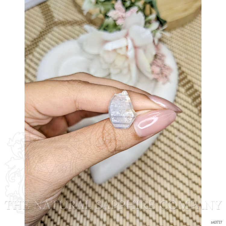 10.91 Ct. Blue Sapphire from Ceylon (Sri Lanka)