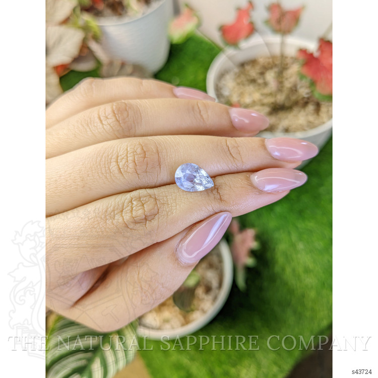 3.70 Ct. Blue Sapphire from Ceylon (Sri Lanka)