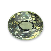 0.95 Ct. Yellowish Green Sapphire from Tanzania Video