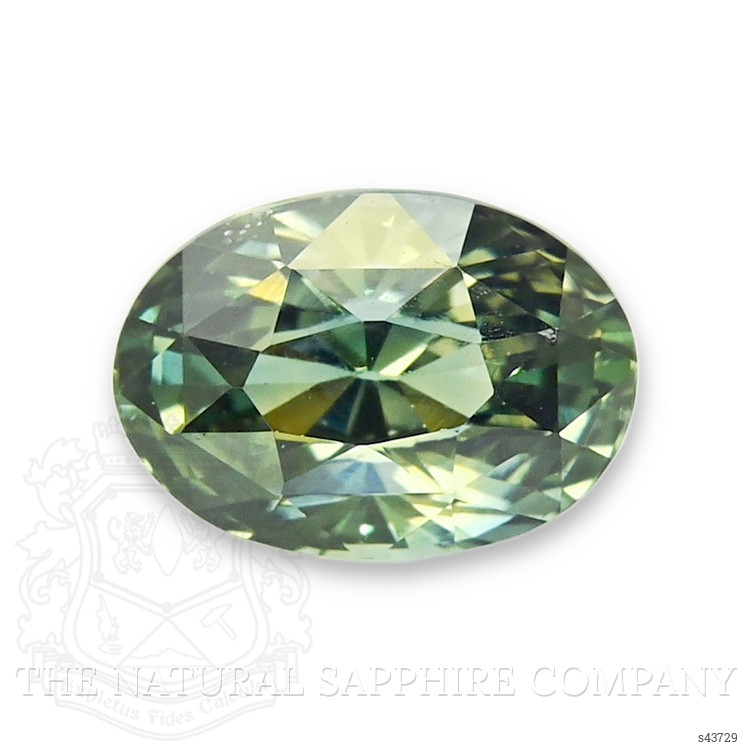 1.32 Ct. Yellowish Green Sapphire from Tanzania