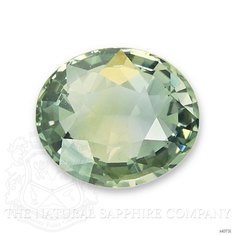 1.04 Ct. Yellowish Green Sapphire from Tanzania