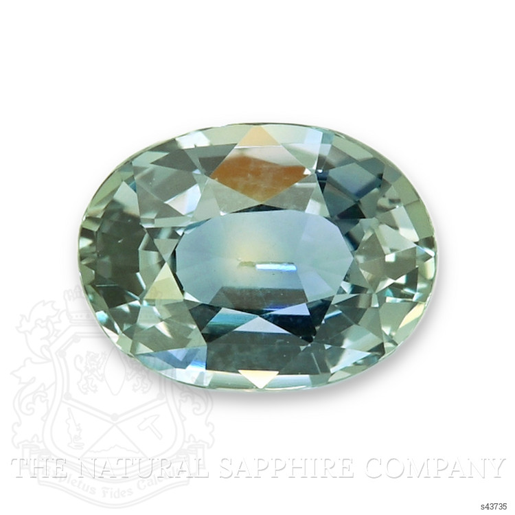1.04 Ct. Bluish Green Sapphire from Tanzania