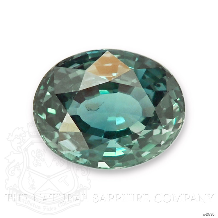 1.03 Ct. Bluish Green Sapphire from Tanzania