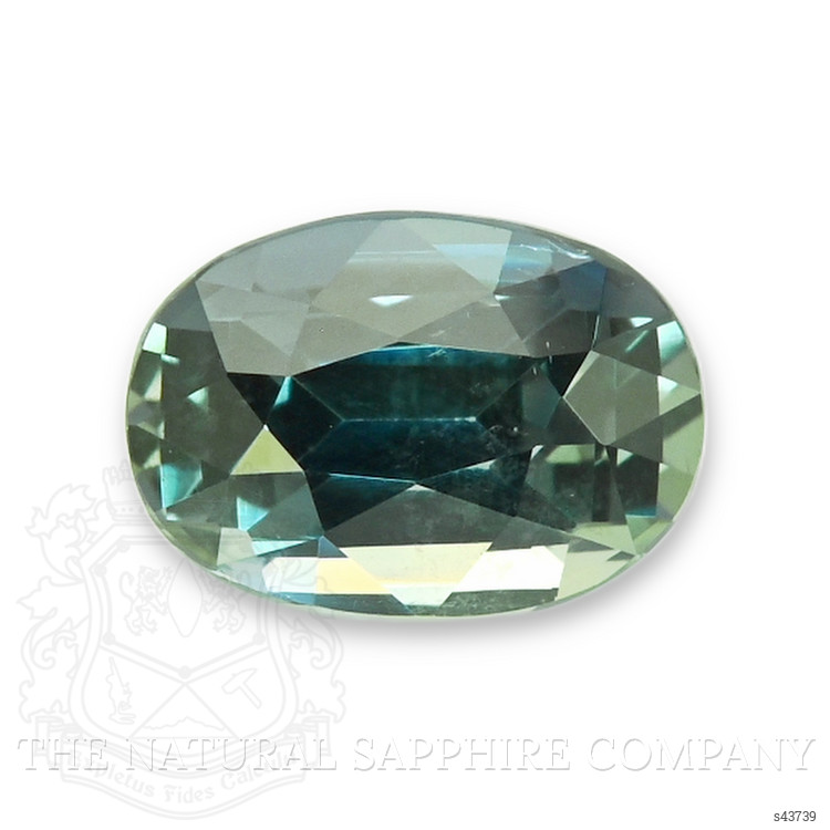 1.24 Ct. Bluish Green Sapphire from Tanzania