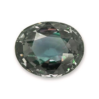 0.98 Ct. Bluish Green Sapphire from Tanzania Video