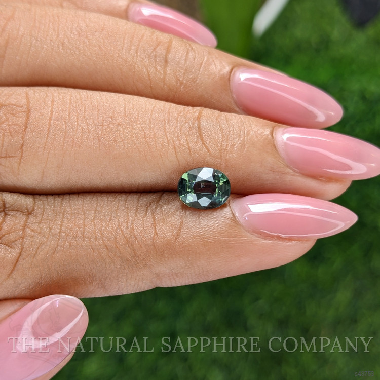 1.35 Ct. Bluish Green Sapphire from Tanzania